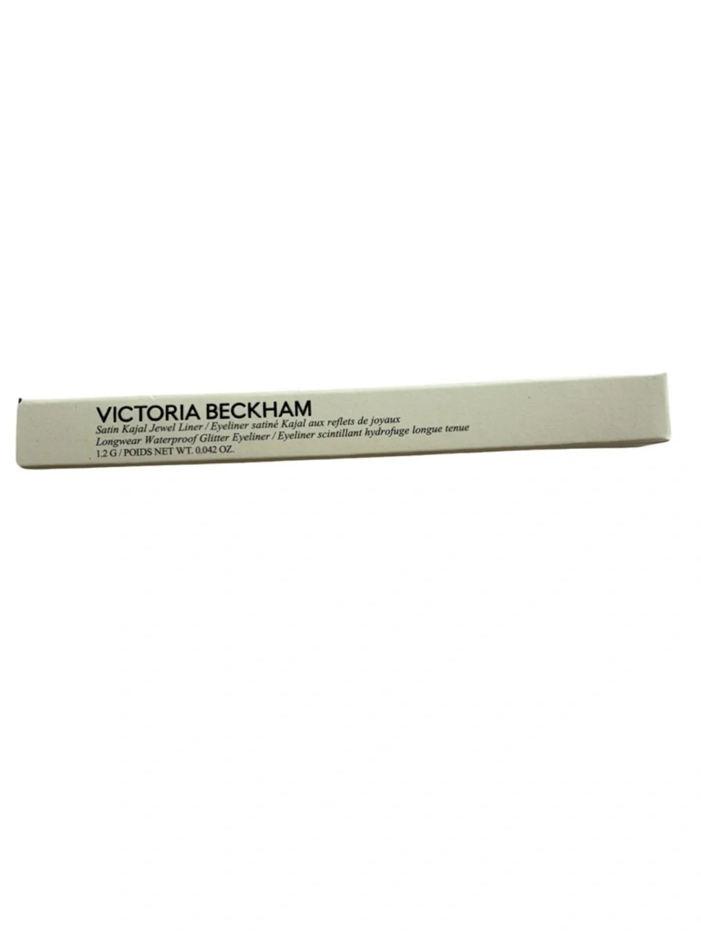 Victoria Beckham NIB Satin Kajal Jewel Liner Gold Lamé